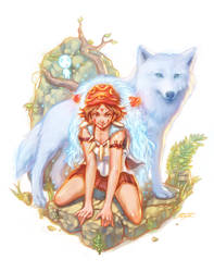 Princess Mononoke fanart