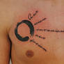 zen symbol with saying