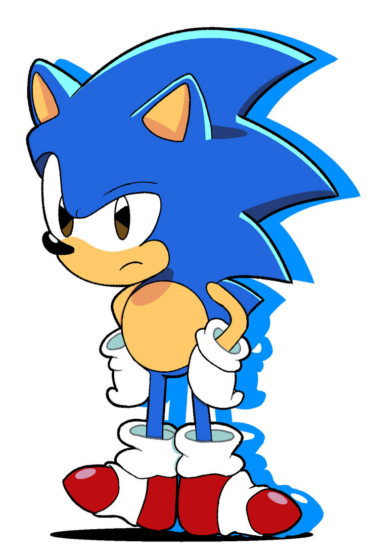 Sonic Waiting by Kabuki1991 on DeviantArt