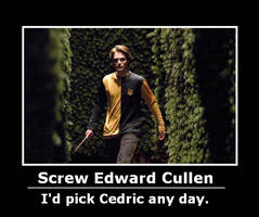 Cedric Demotivational Again