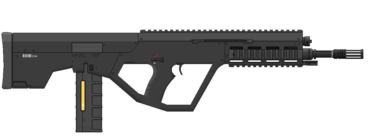 AR10 6.7mm MWS Service Rifle - Production Variant