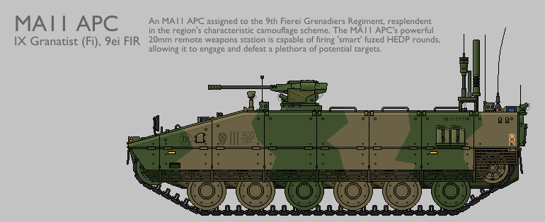 MA11 MAV(T) APC Production Standard [Coloured]