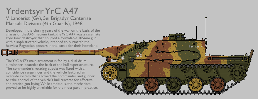 YrC A47 Tank Destroyer [Graphic|Coloured]