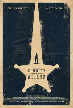 Cowboys and Aliens Poster