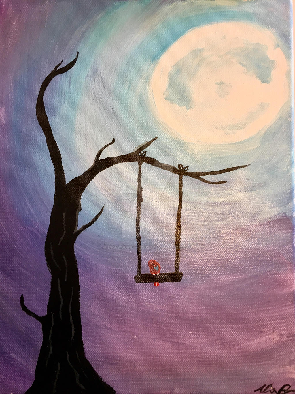 Swing In The Moonlight By Drawsomething13 On Deviantart Swing In The Moonlight By Drawsomething13 On Deviantart