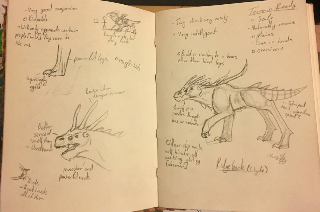 Mythical Ridgeback Ridgeback by drawsomething13 on DeviantArt