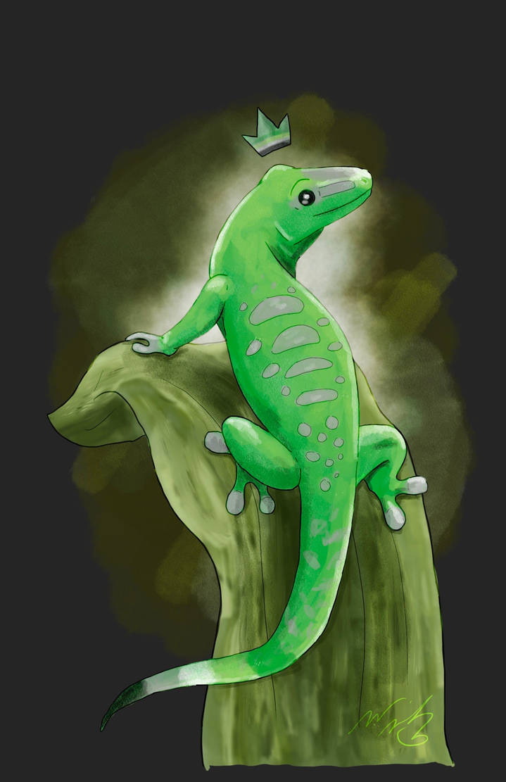 Gecko Deviantart Supportive gecko by drawsomething13 on DeviantArt