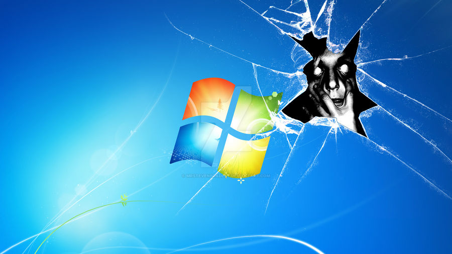 Windows Scared Windows Smashed and Spooked by mrstevenbradley on DeviantArt