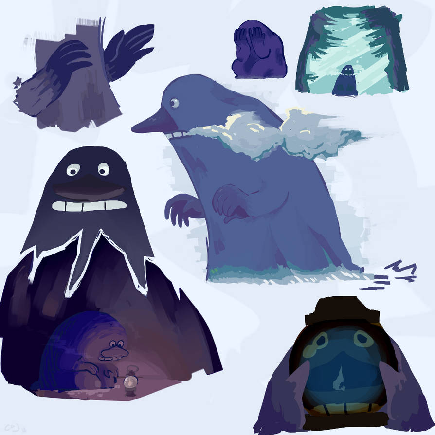 Groke Project The Groke by CajamaPat on DeviantArt