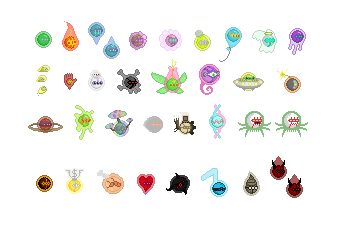 All Virorb Sprites