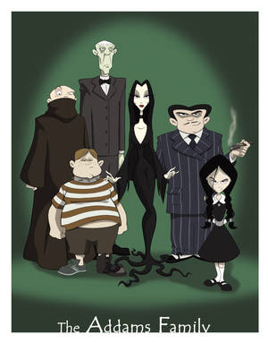 the Addams Family by BrianMainolfi