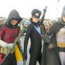 Robin, Nightwing and Batman