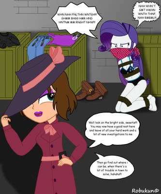 Applejack Rodeo Rodeo-Roped Applejack by Limpurtikles on DeviantArt