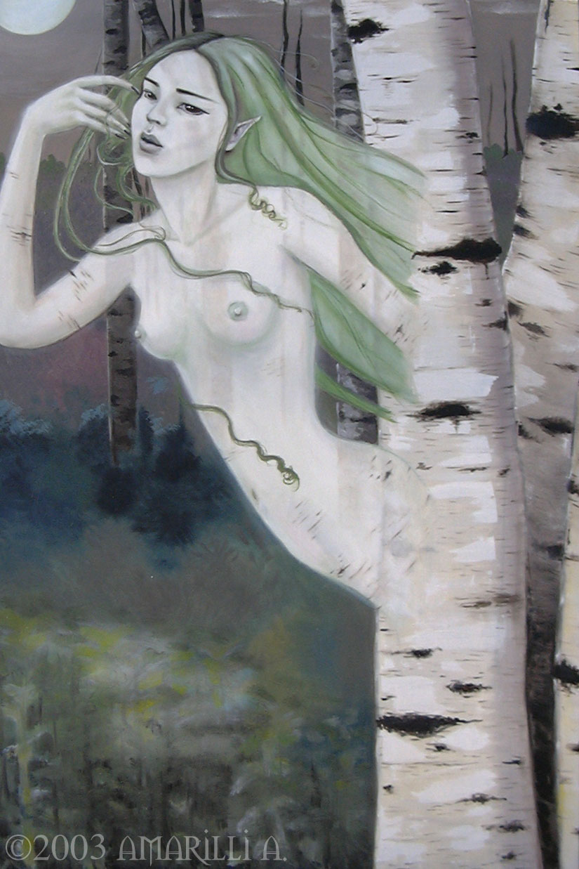 Birch Dryad