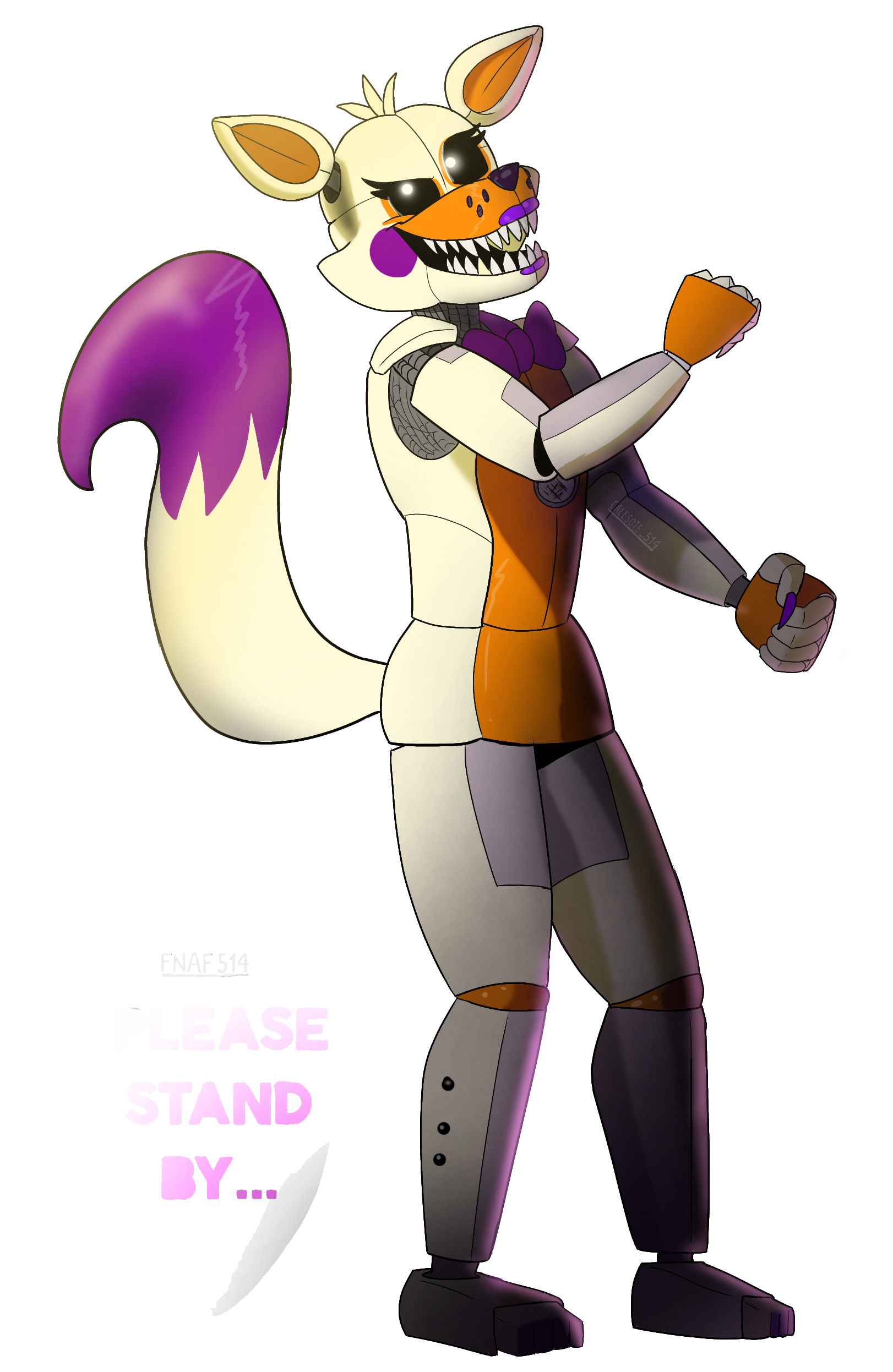 Lolbit (full body) by crazycreeper529 on DeviantArt