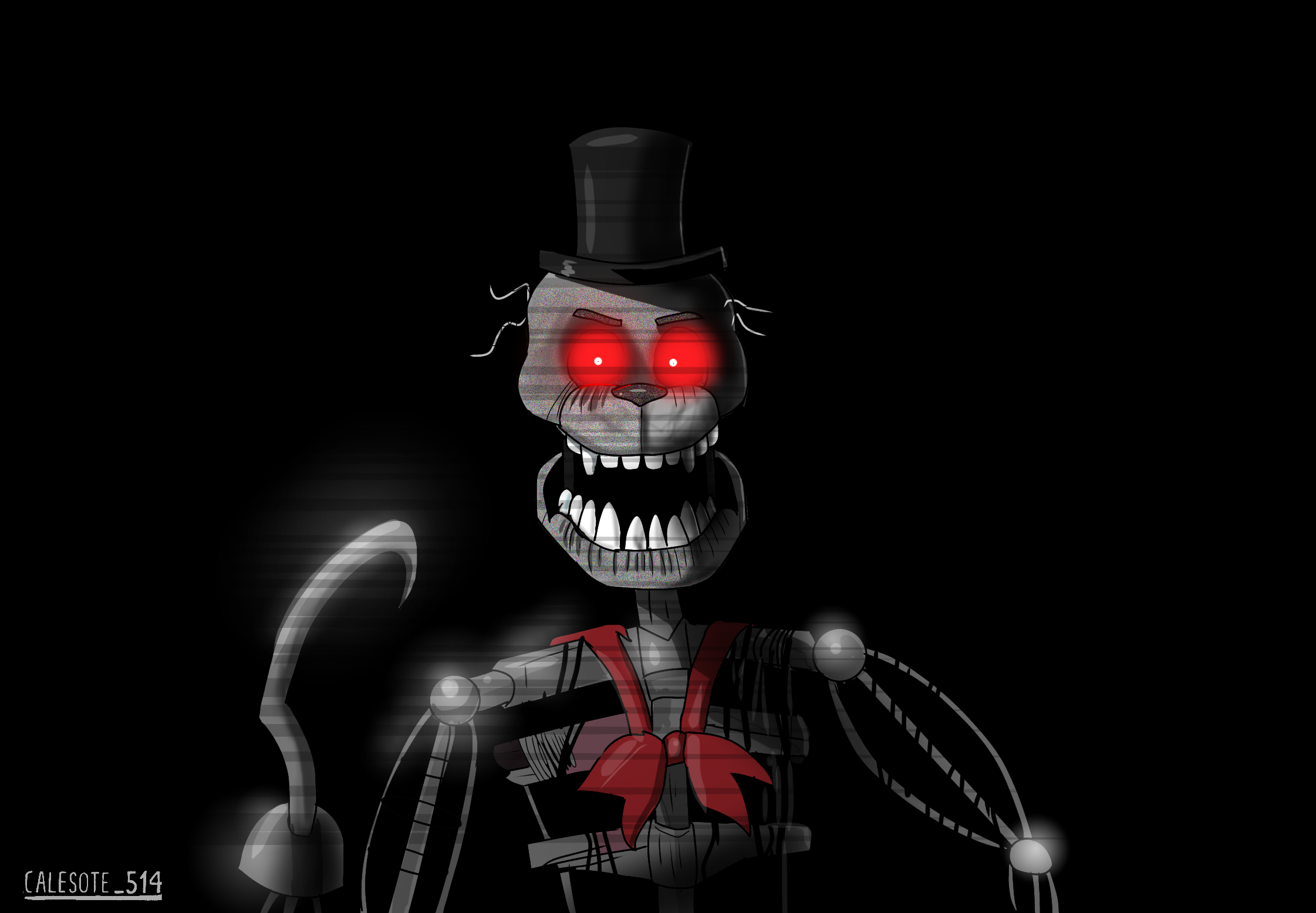 Shadow Freddy FNAF514 by Calesote514 by Calesote514 on DeviantArt