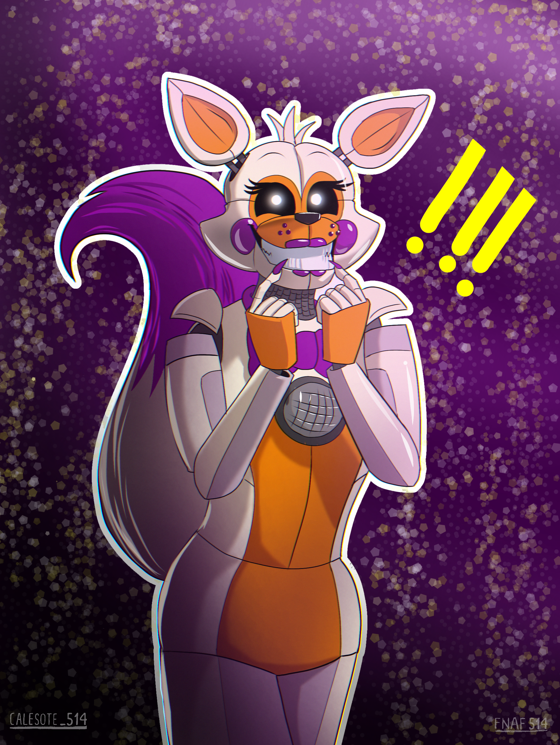 Lolbit Fan Poster Icon - SFM by Stixyie -- Fur Affinity [dot] net