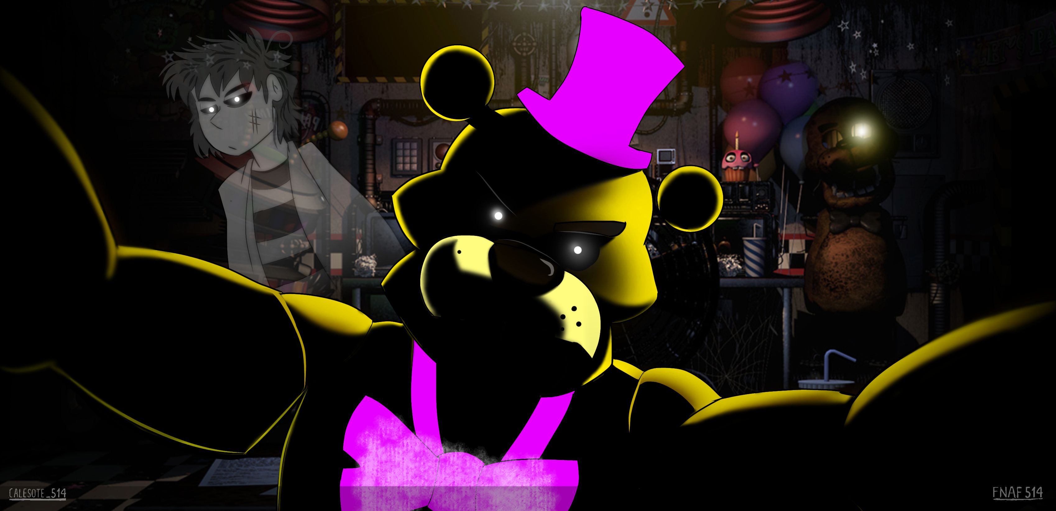 SFM FNAF6/FNAF4] Nightmare Fredbear Jumpscare by OPandTSFan on DeviantArt