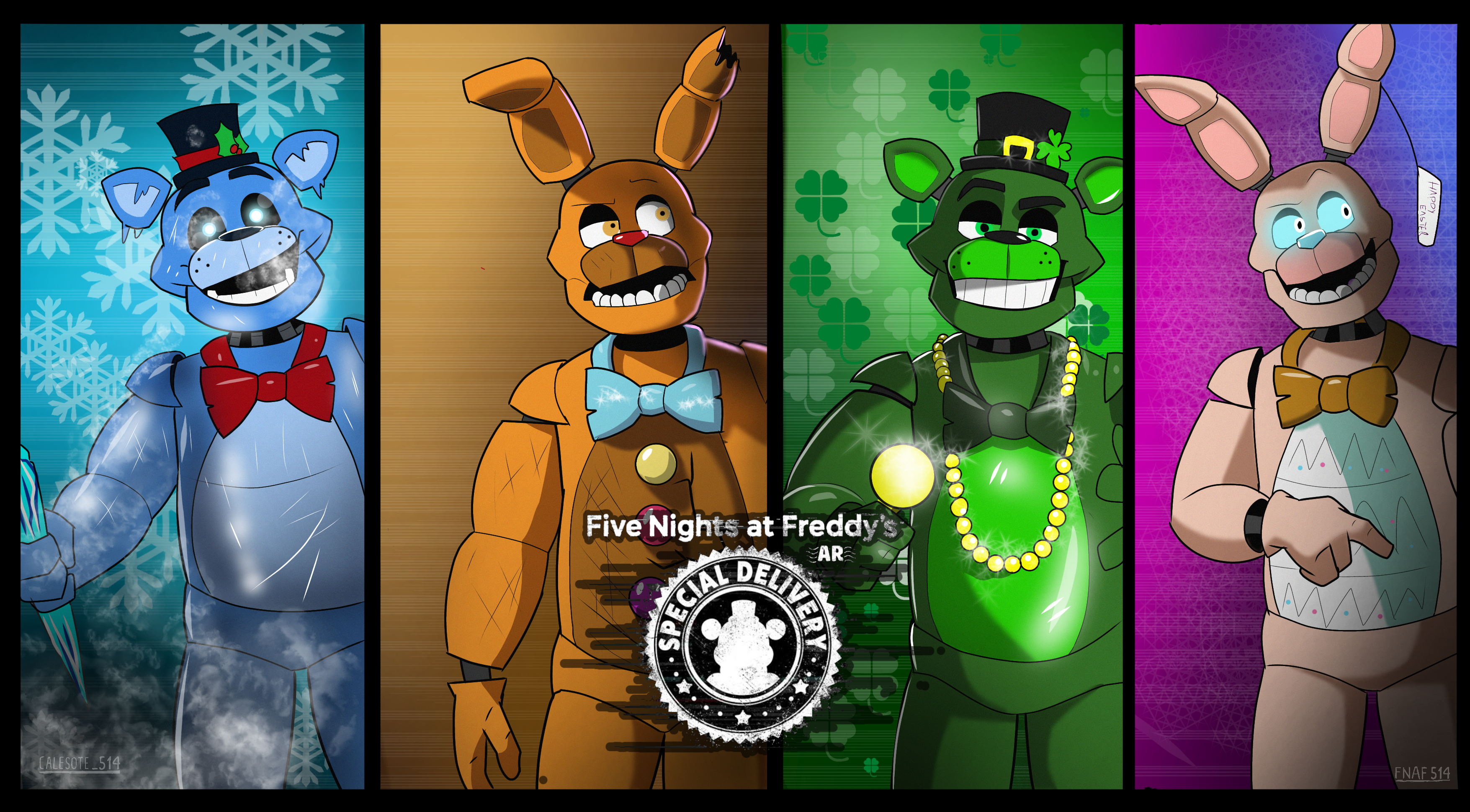Five Nights At Freddy's Security Breach Wallpaper by GareBearArt1 on  DeviantArt