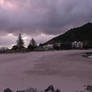 Moody skies over Mount maunganui
