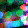 Colourful christmas lights