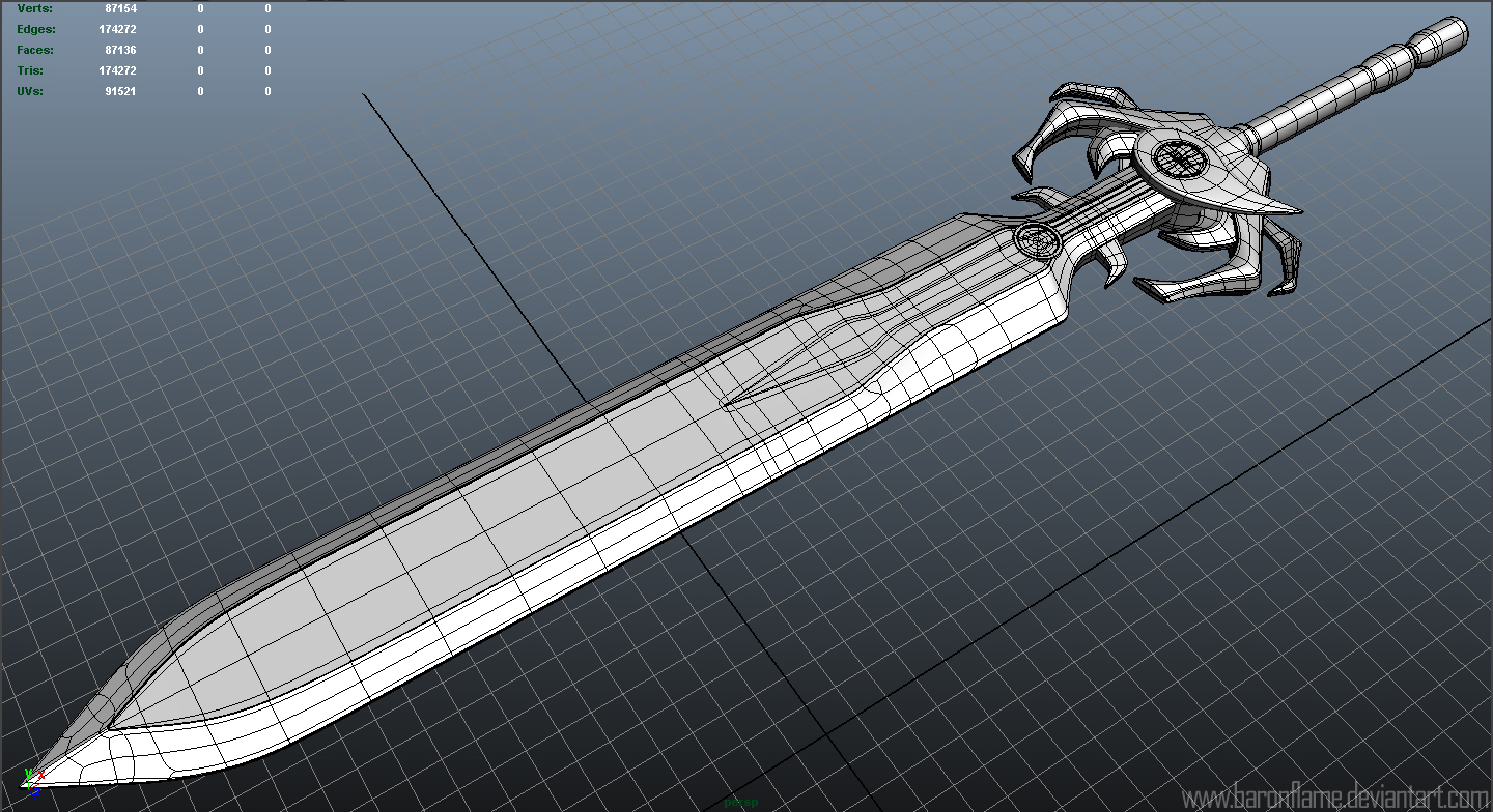 WIP : Power Sword 01