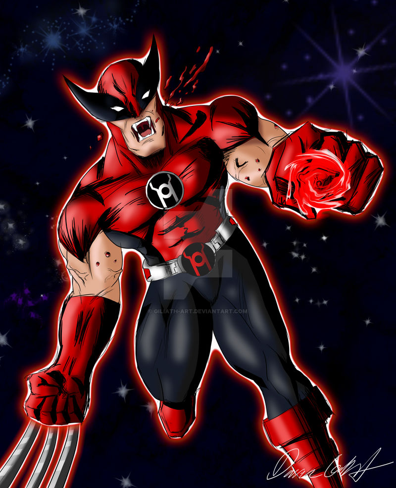 Red Lantern Wolverine