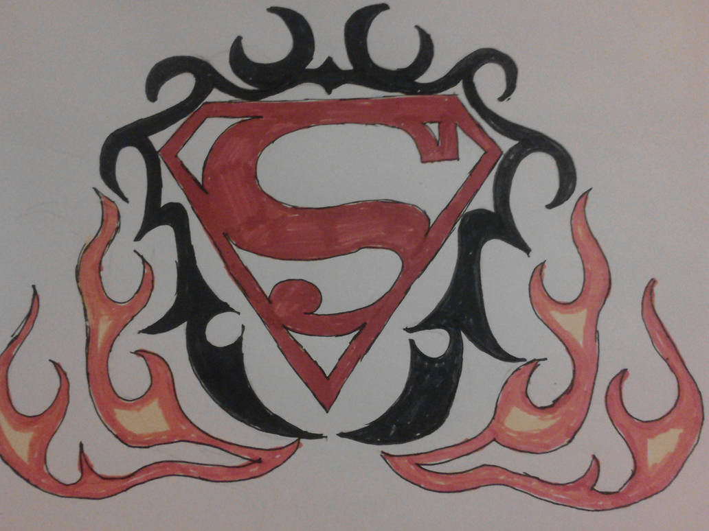 superman tribal tattoo by emmawhit on DeviantArt
