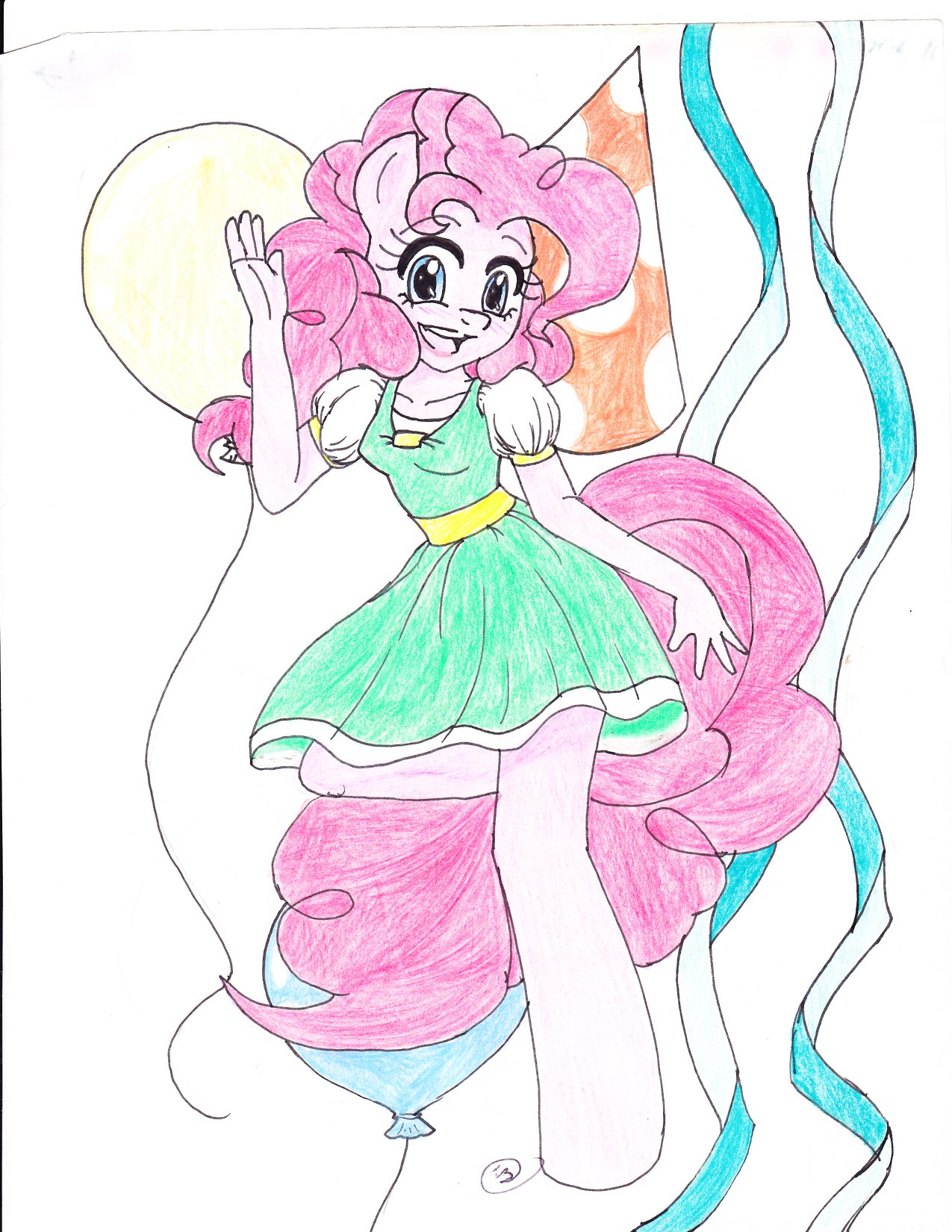 Anthro Pinkie Pie