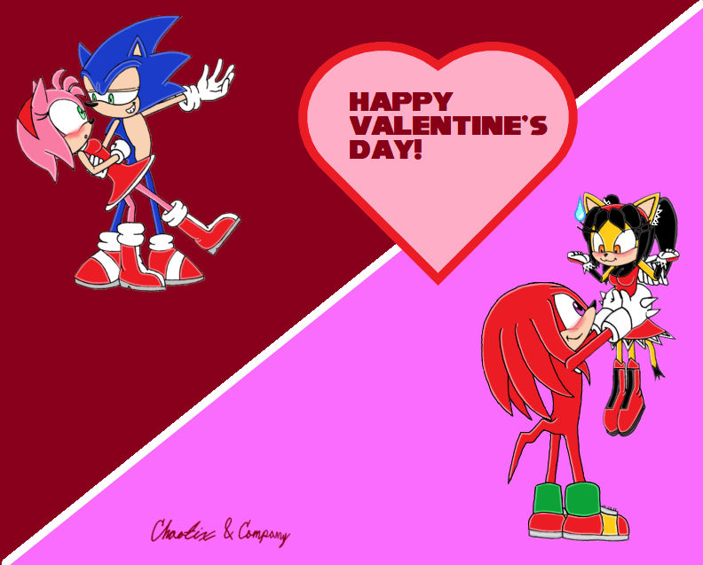 Happy Sonic Valentine's Day by CHAOTIXandCOMPANY on DeviantArt