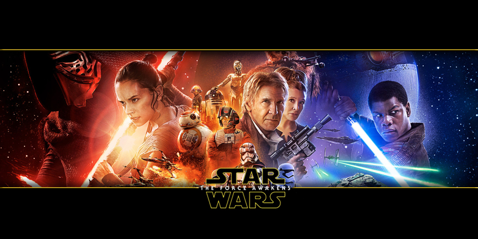 Image result for star wars the force awakens banner