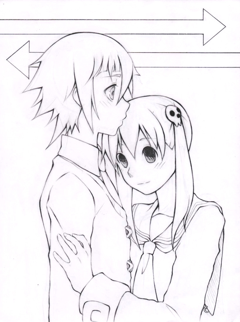 Chrona x Maka