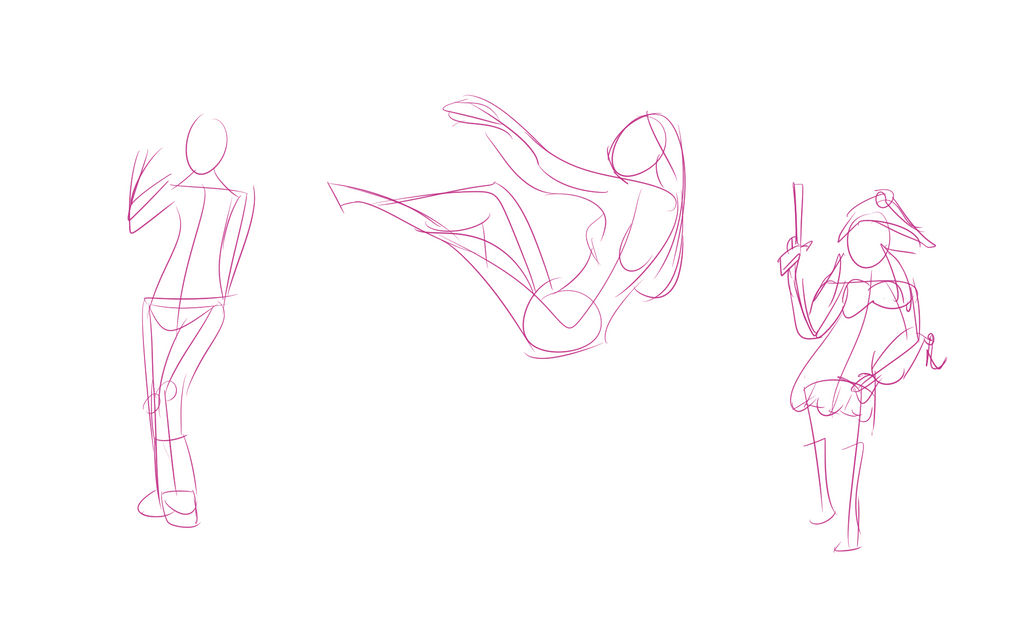 Figure Line Drawing Practice Figure Drawing practice 7-4-18 by DrawnToStrife on DeviantArt