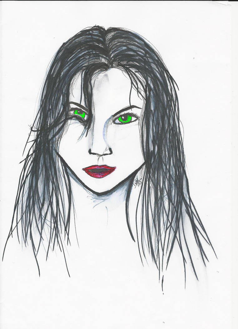 Jenny In Black And Green Eyes By Tmax018 On Deviantart