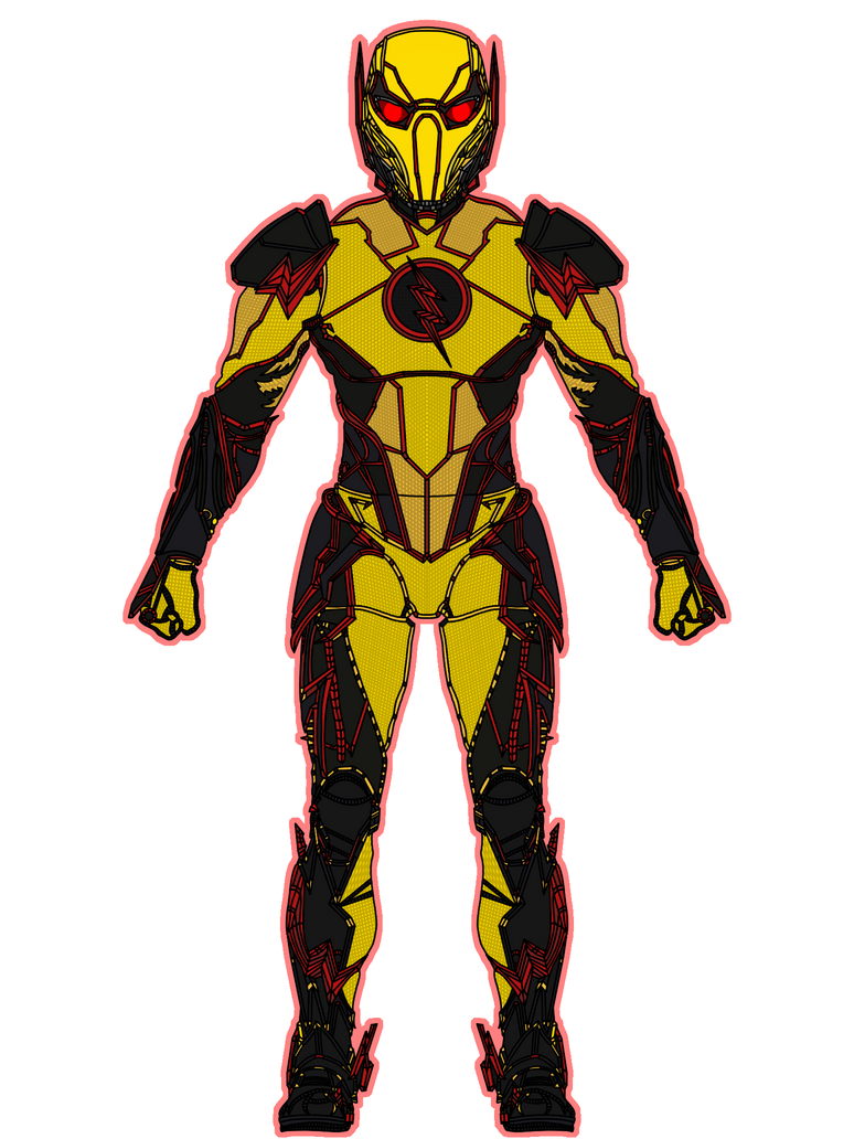 Eobard Thawne/The Reverse-Flash (Mk2 masked) by JB57551 on DeviantArt