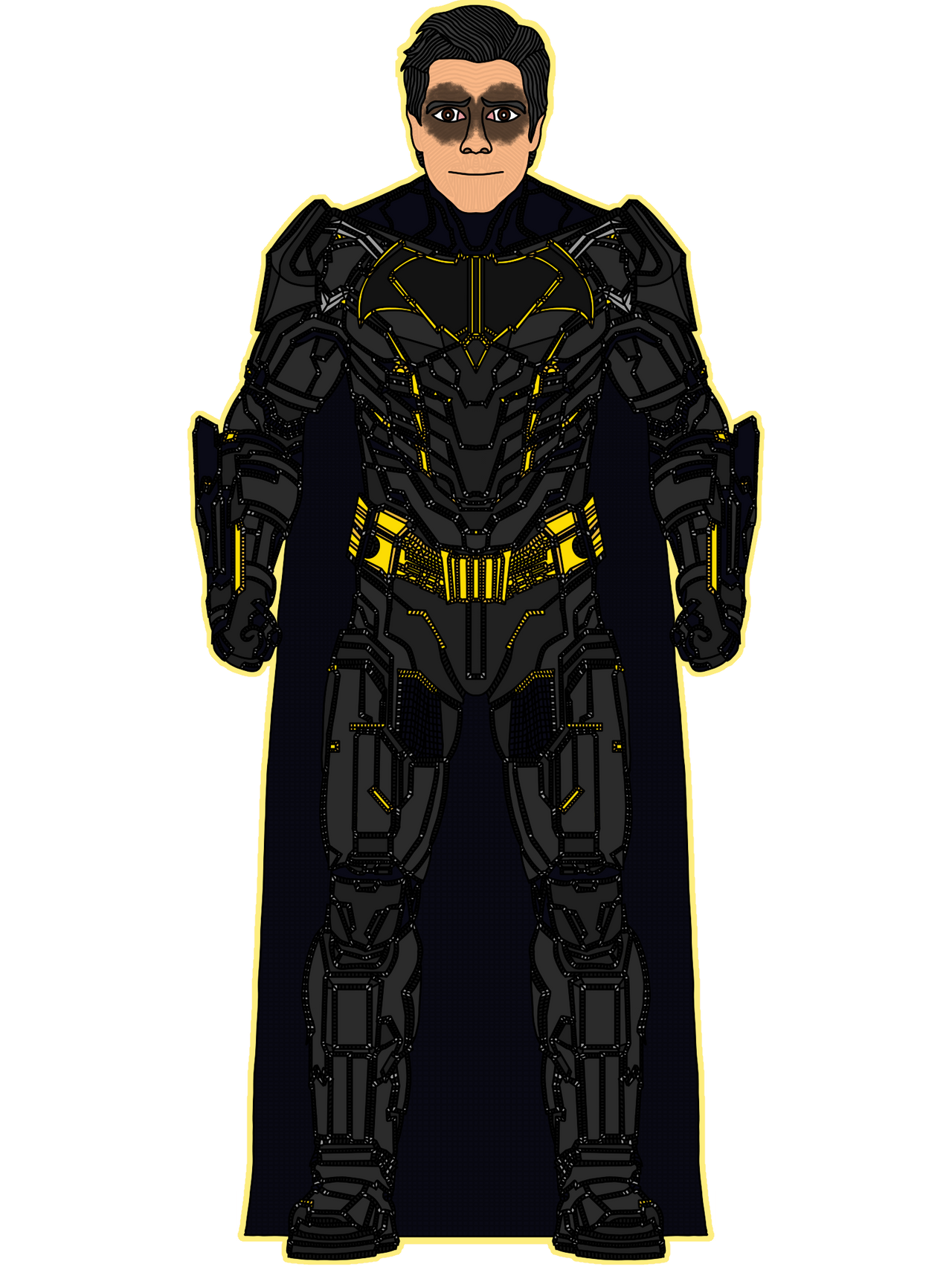 Batfleck Using Tech Batfleck BvS by BatmanMoumen on DeviantArt