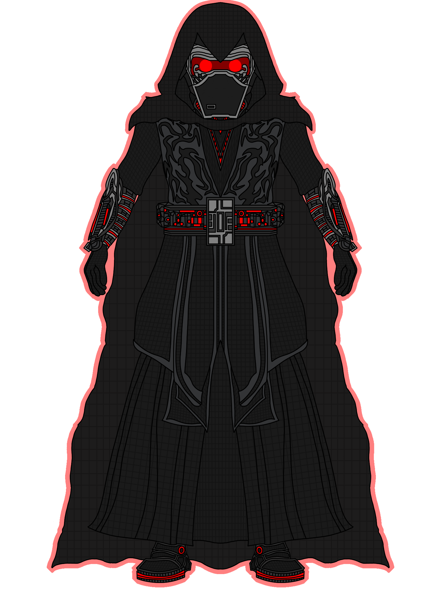 Supreme Leader Kylo Ren (hooded w/o lightsaber)