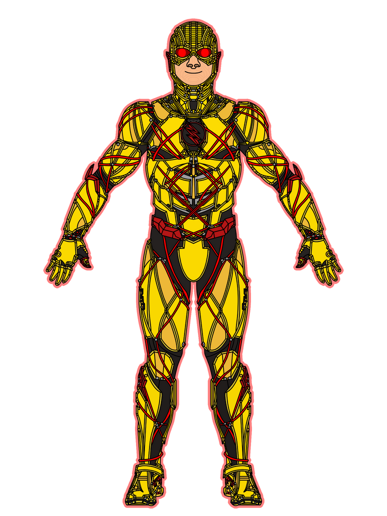 Eobard Thawne/The Reverse-Flash (with red eyes) by JB57551 on DeviantArt