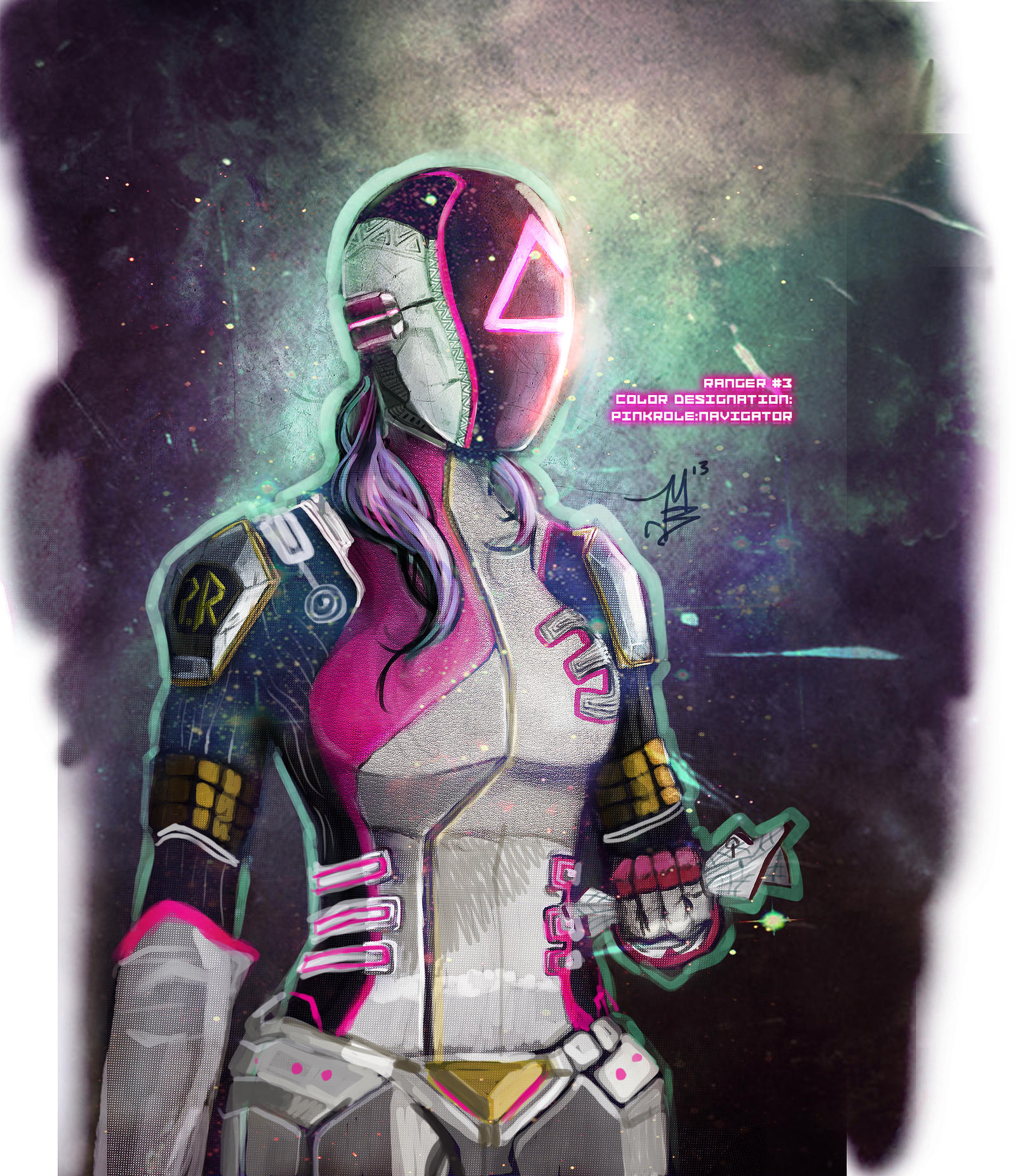 Power Ranger Sketch by iJayRoc on DeviantArt