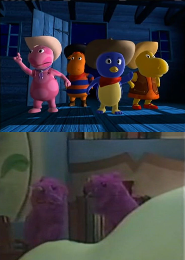 Backyardigans Angry Hand The Backyardigans caught Pip and Pop by ehrisbrudt on DeviantArt