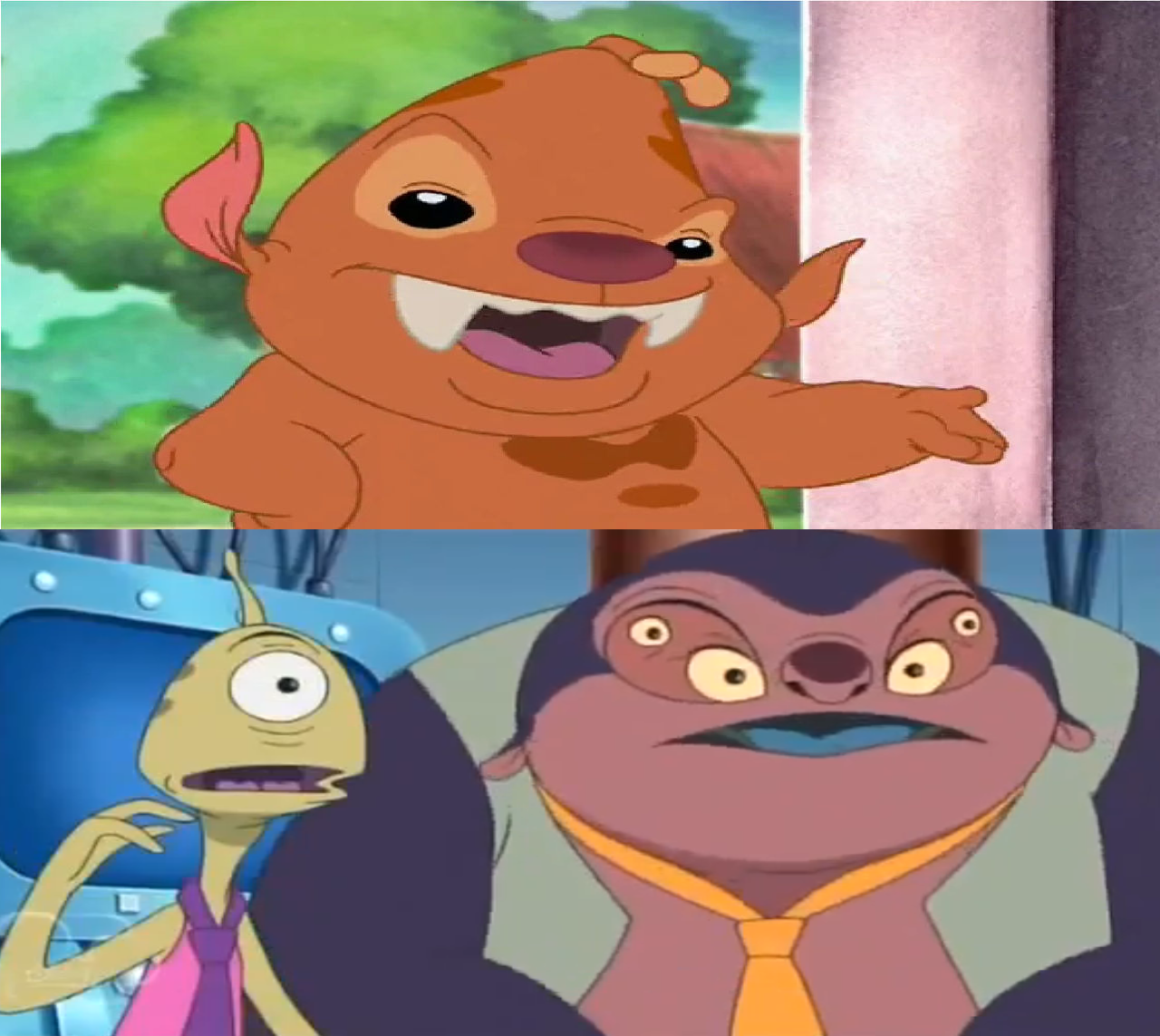 Jumba and Pleakley by idgi on DeviantArt