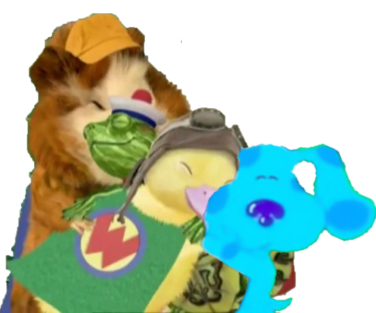 Blue Raptor Hug Blue and The Wonder Pets group hug by ehrisbrudt on DeviantArt