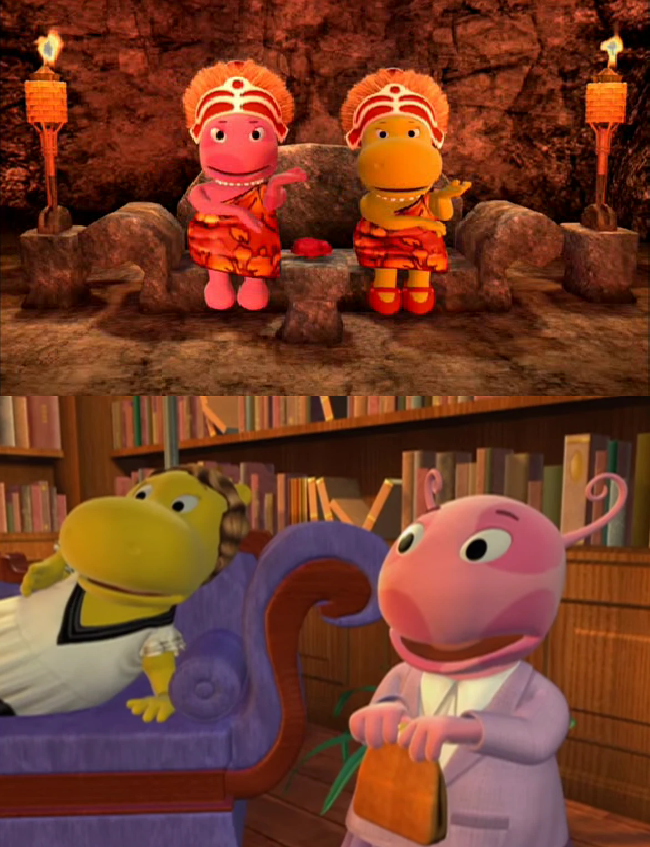 The Backyardigans Uniqua And Tasha