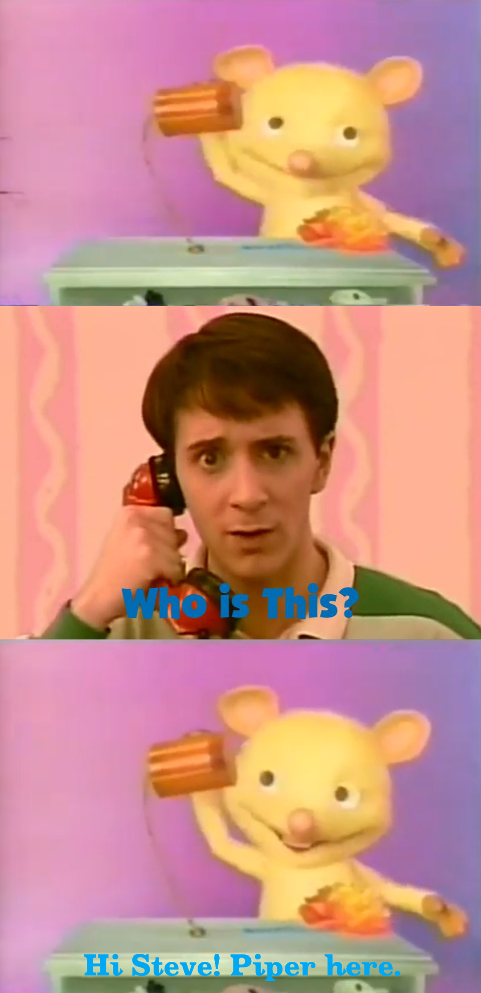 Piper O' Possum calls Steve 2 by ehrisbrudt on DeviantArt