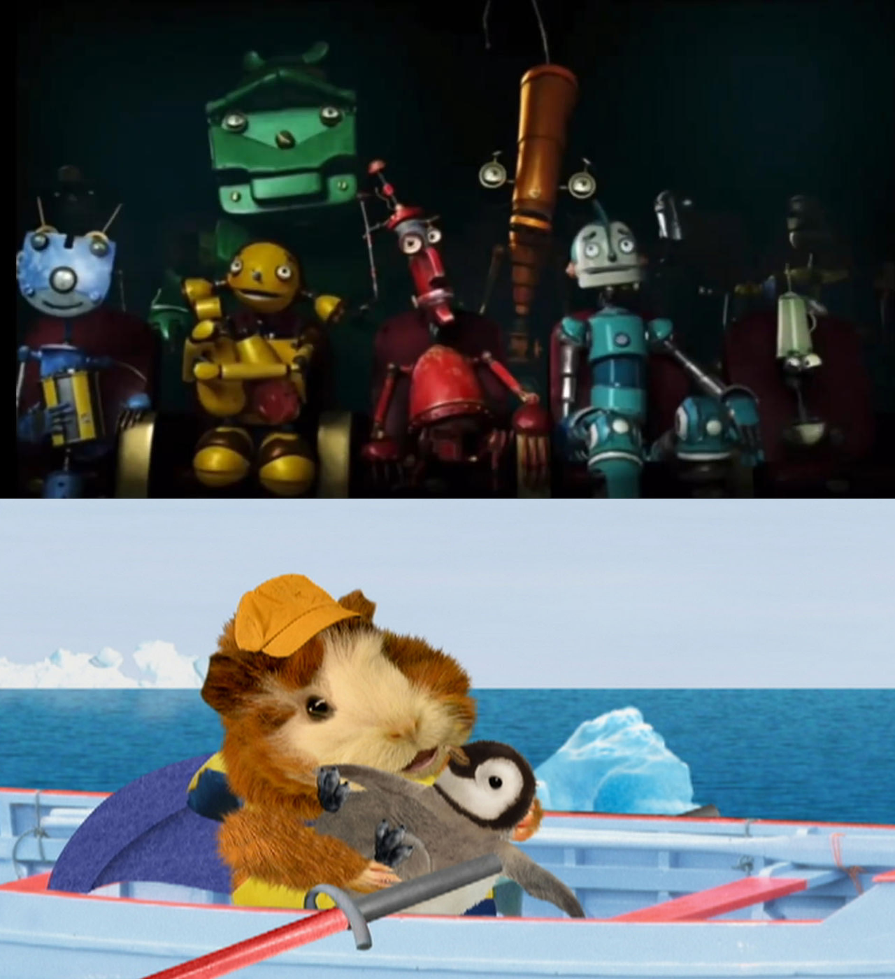 Rodney and friends are watching The Wonder Pets by ehrisbrudt on DeviantArt