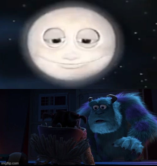 Sulley scaring Boo saddens Luna BITBBH by ehrisbrudt on DeviantArt