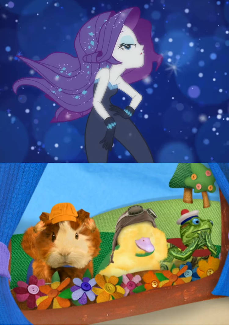 Wonder Pets can't bare to watch Rarity - TOS by ehrisbrudt on DeviantArt