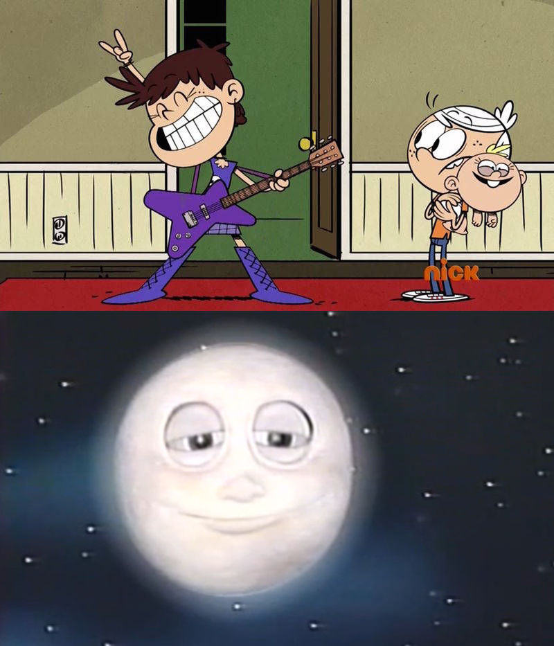 Luna Loud impressed Luna The Moon (BITBBH) (v2) by ehrisbrudt on DeviantArt