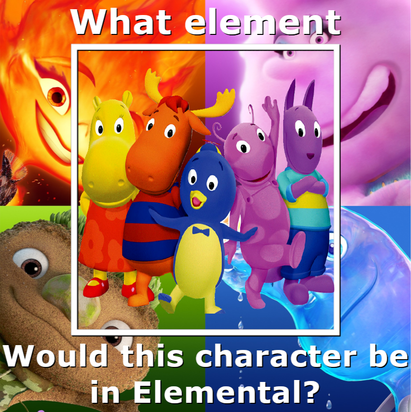 Backyardigans 27 What Element Would Backyardigans Be In Elemental by ehrisbrudt on ...