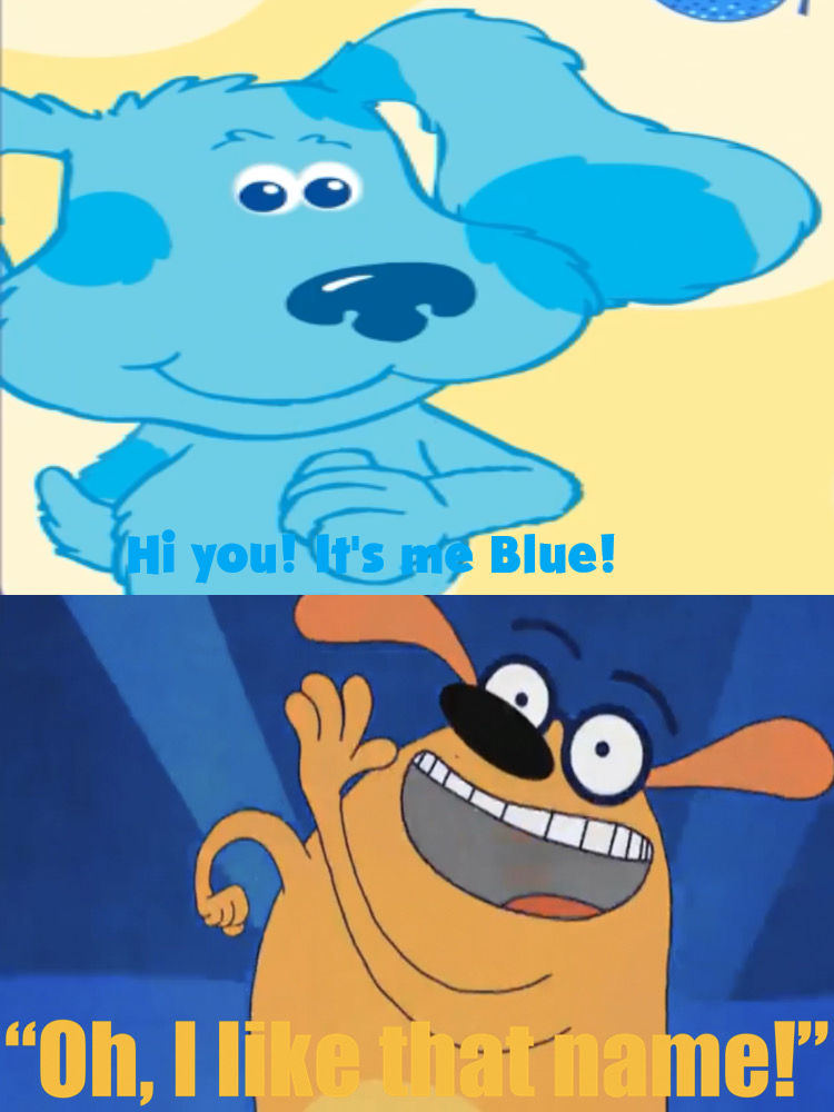 Ruff Ruff Blue Ruff Ruffman likes Blue (BR)'s introduction by ehrisbrudt on DeviantArt